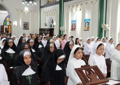 Perayaan Ekaristi 155 Tahun Suster OSF datang ke Indonesia